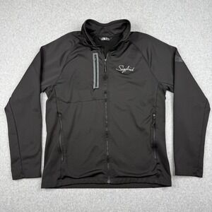 The North Face Jacket Mens Large Black Las Vegas‎ Siegfried Full Zip Fleece